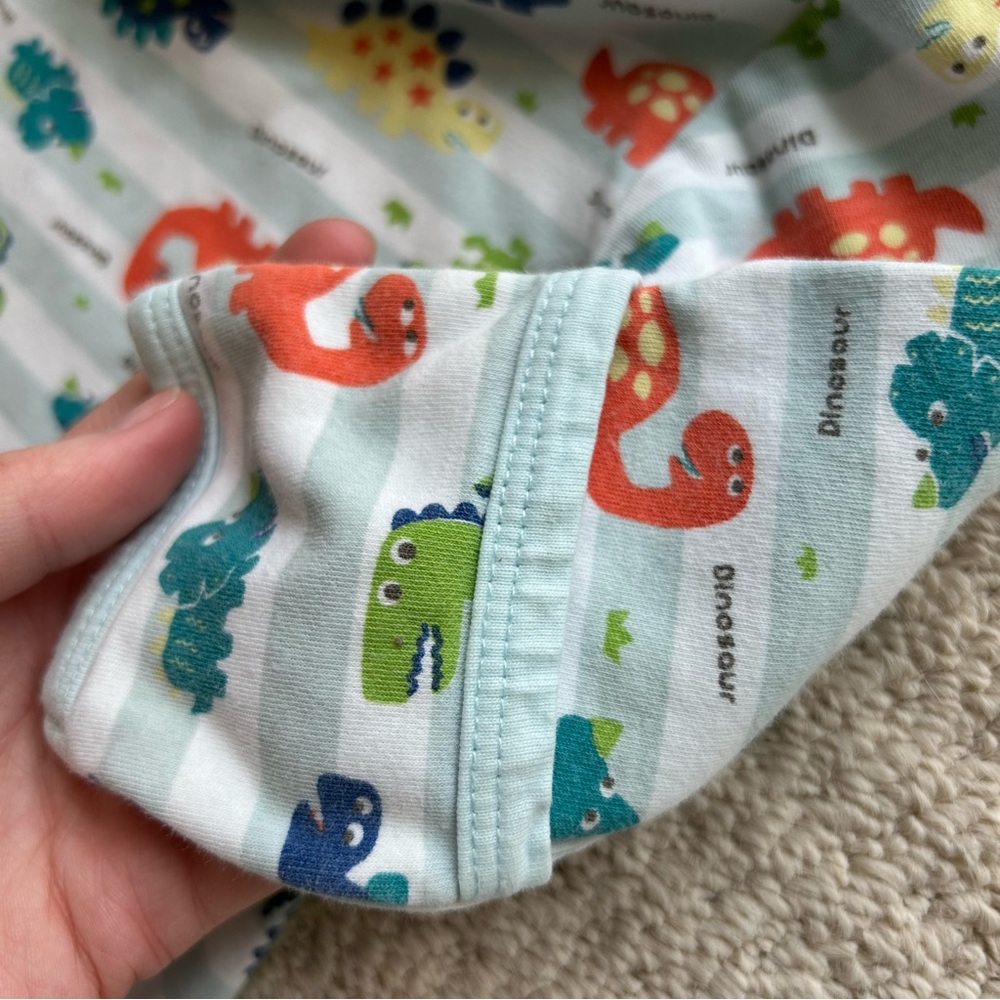MQBB Dinosaur Organic Cotton 6-12M Sleep Gown - Picture 7 of 7